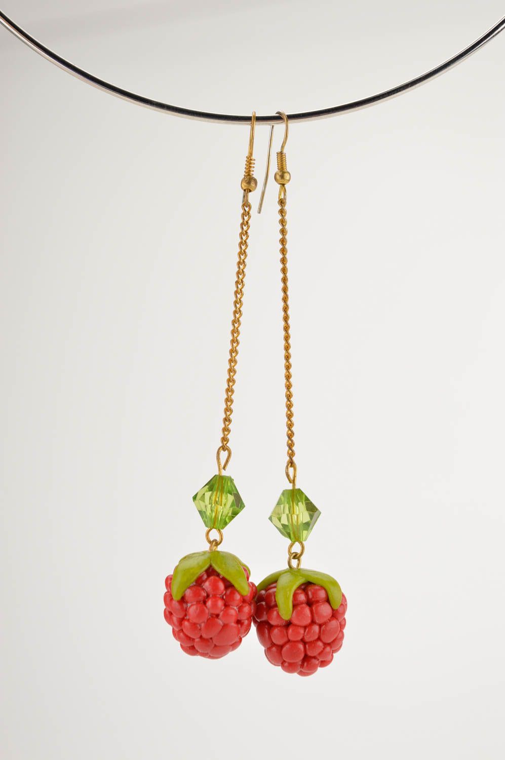 Handmade stylish bright earrings designer cute earrings elegant jewelry photo 1