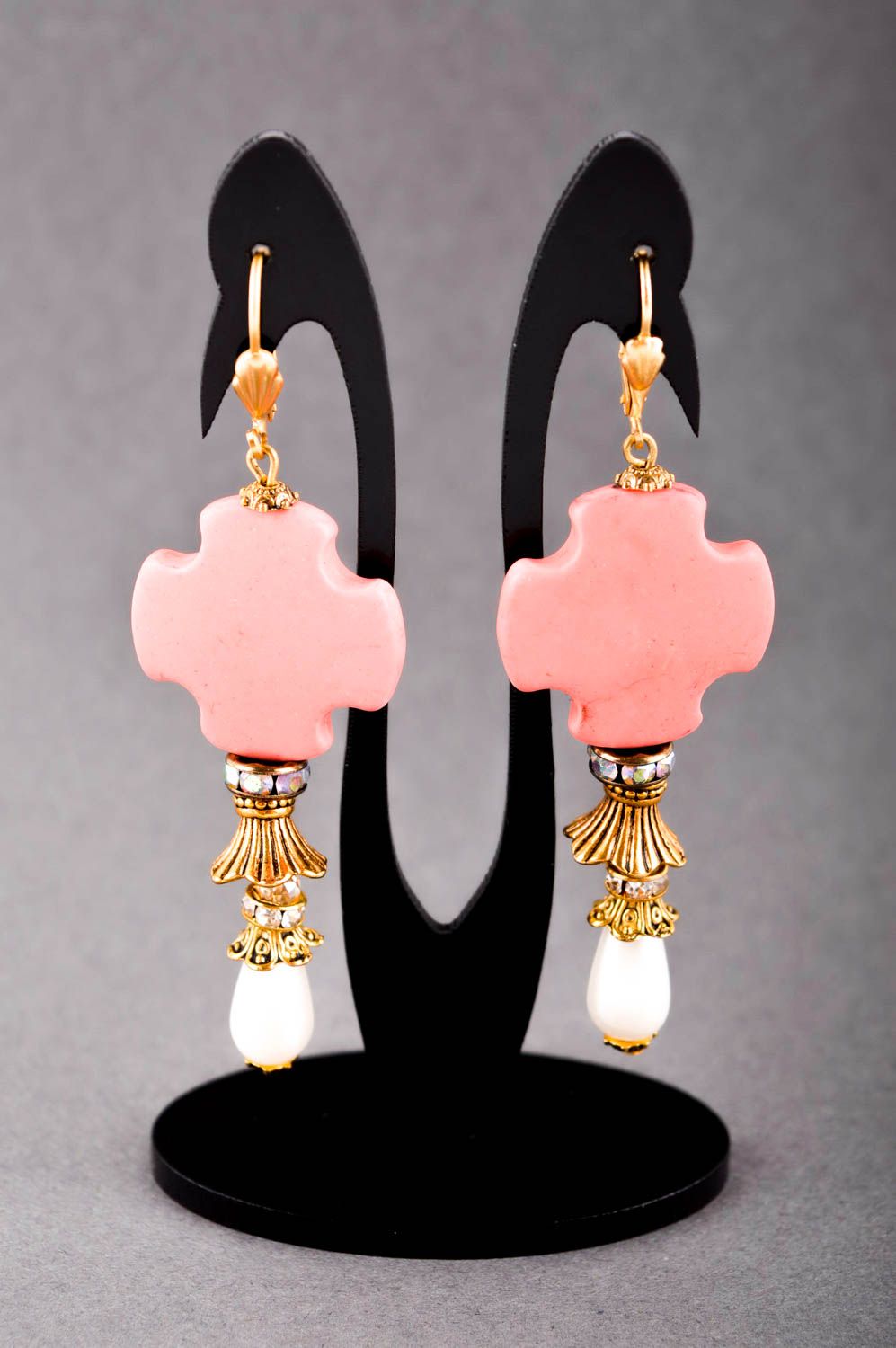Ohrringe für Damen handmade Ohrringe Modeschmuck Ohrhänger Frauen Accessoires foto 1