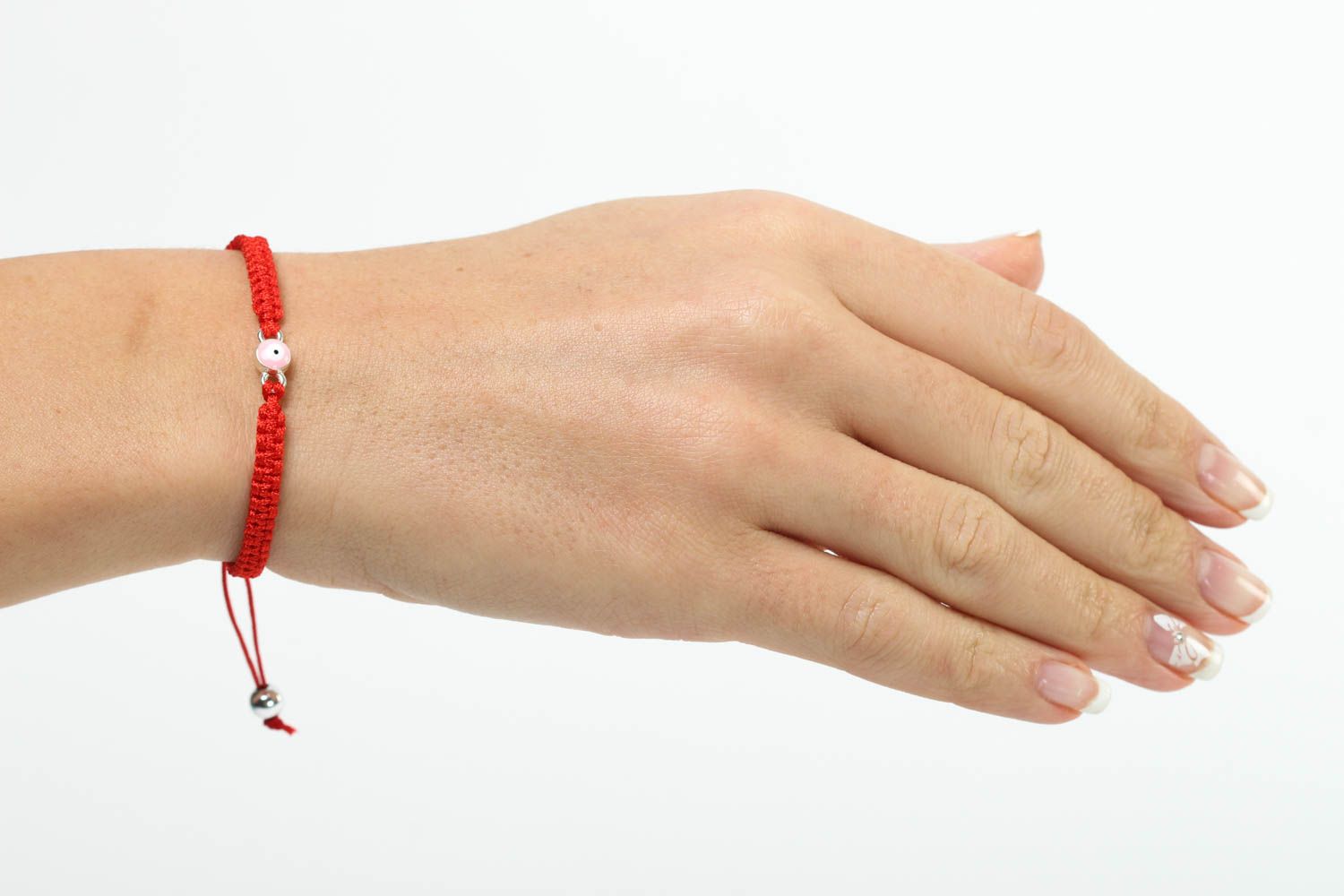 Stylish handmade friendship bracelet woven textile bracelet gifts for her photo 5