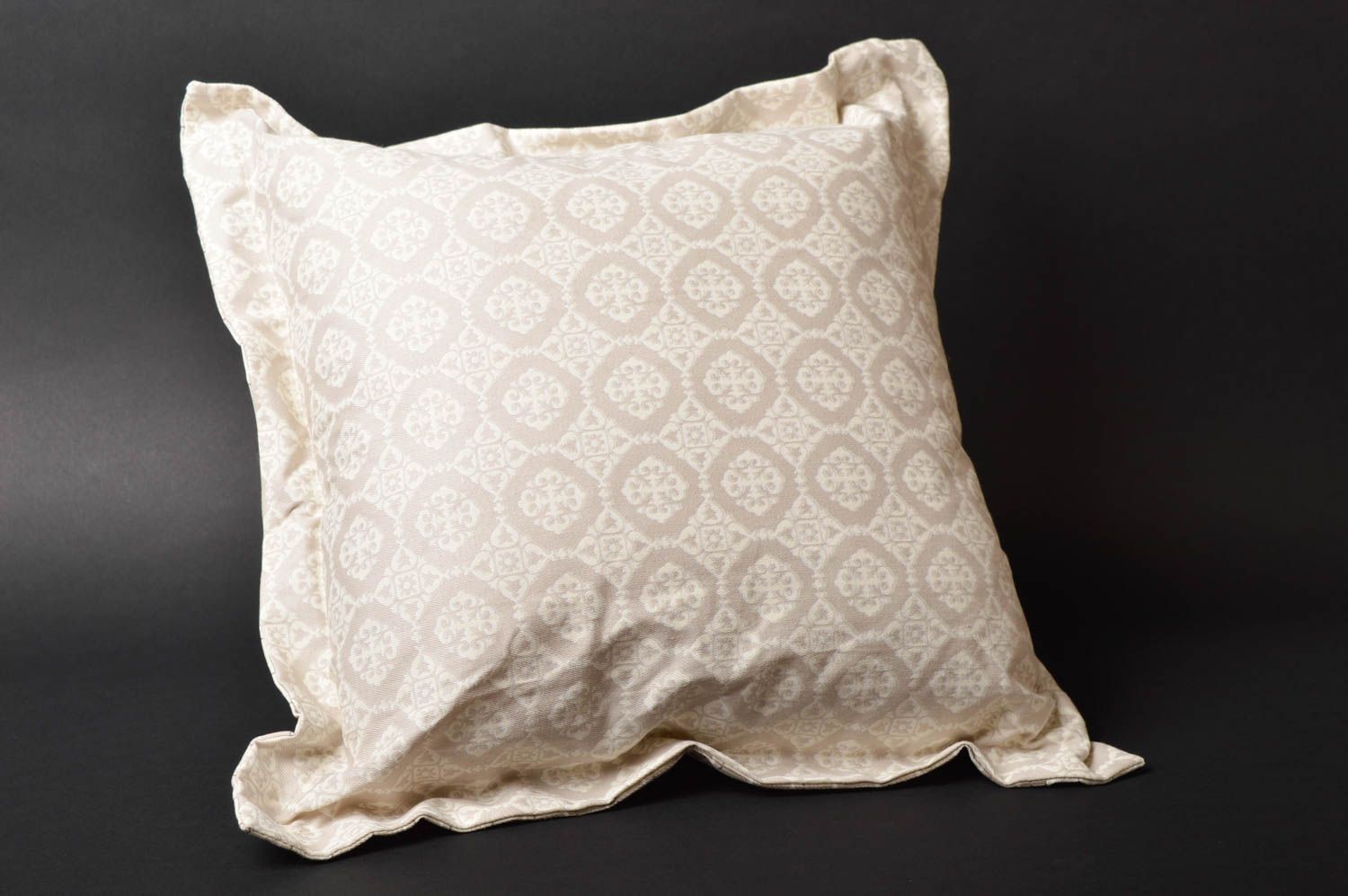 Almohada decorativa hecha a mano de tela decoración de interior regalo original  foto 7
