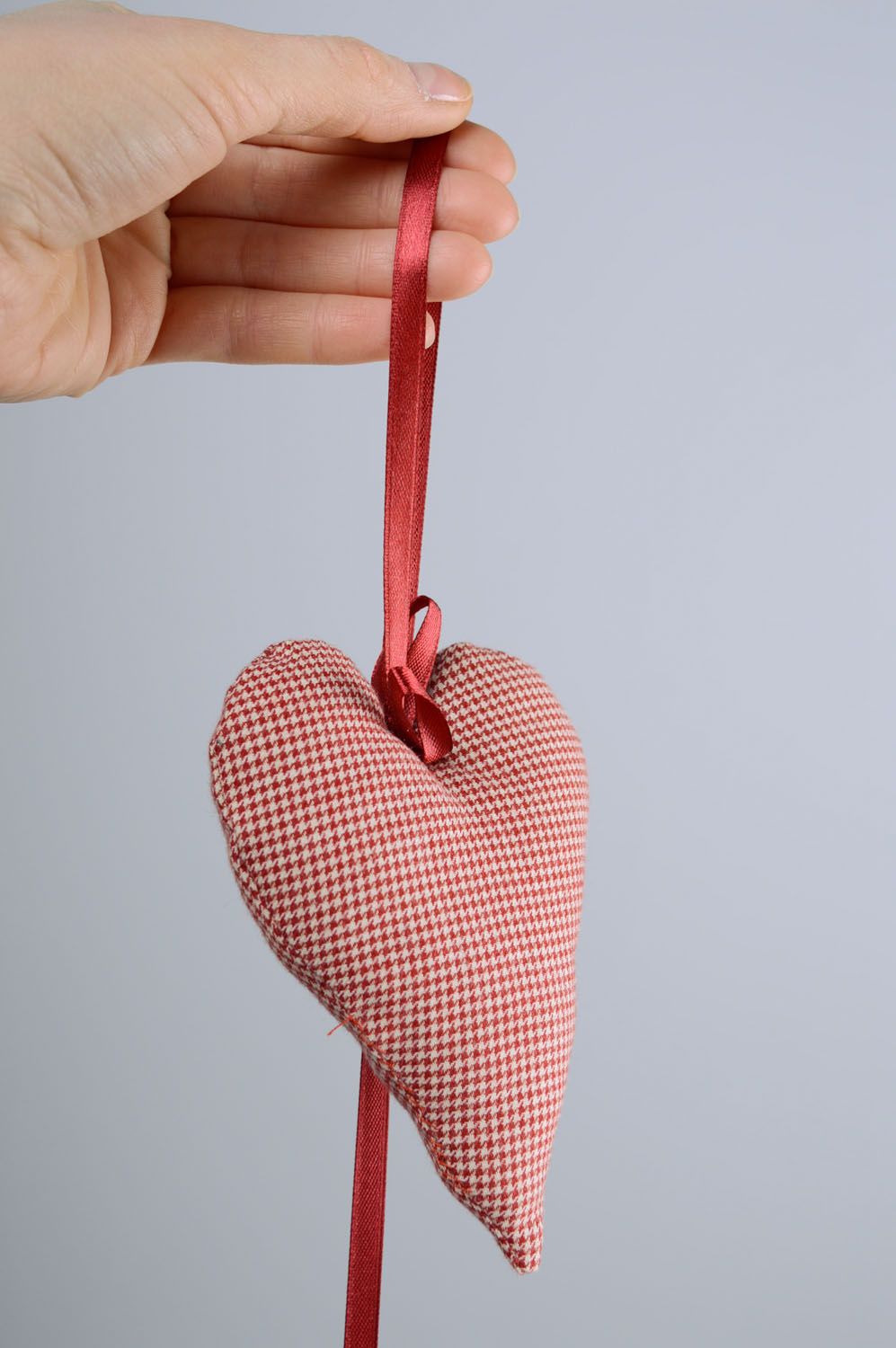 Décoration pendante en coton Cœurs chauds photo 4