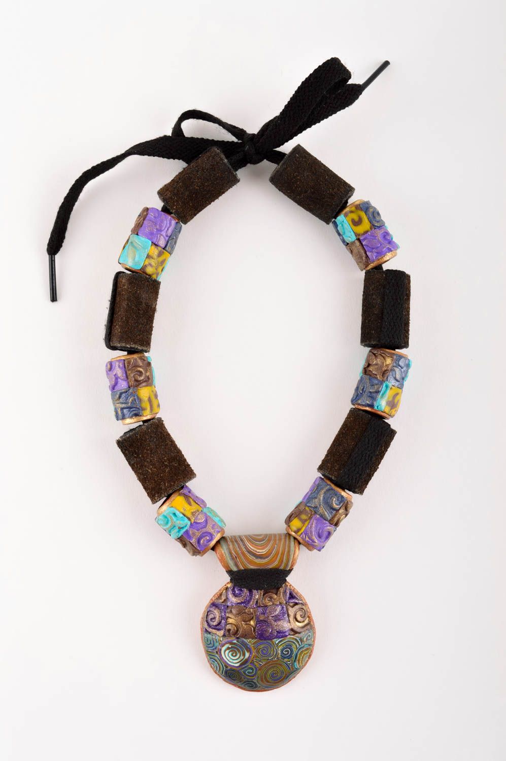 Grelle stilvolle Damen Halskette handmade Halsschmuck für Damen Schmuck Collier foto 2