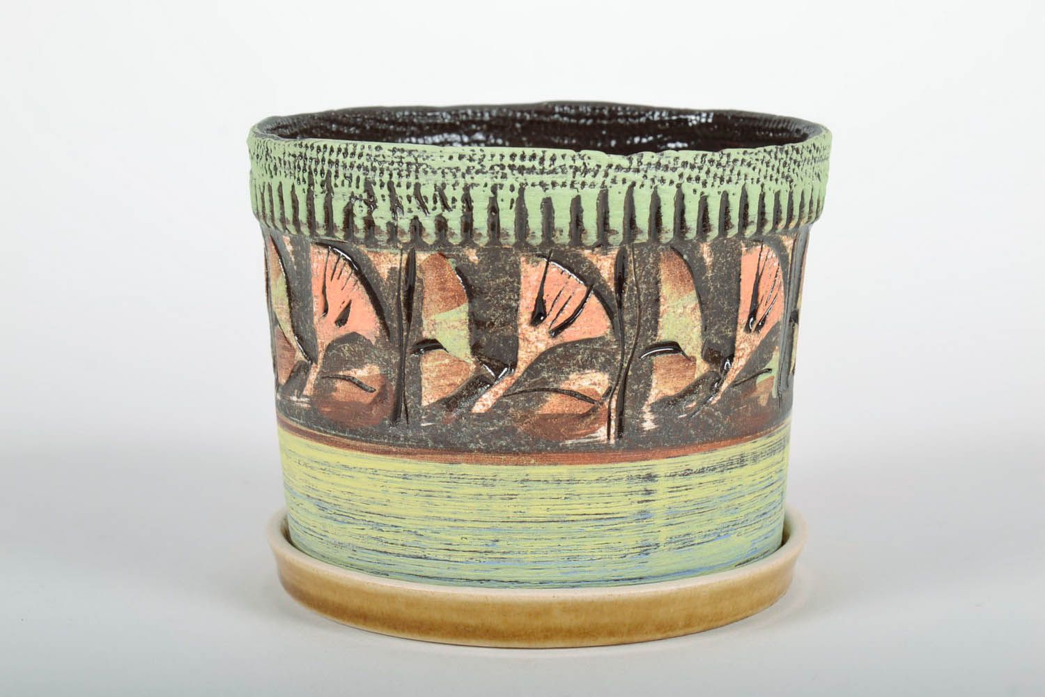 Keramik-Blumentopf  foto 2