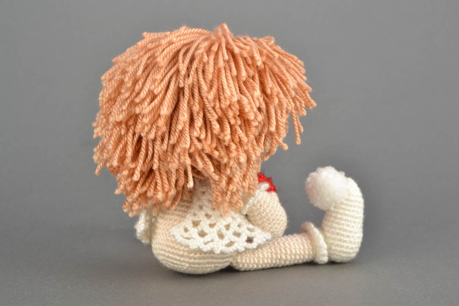 Soft crocheted doll photo 5