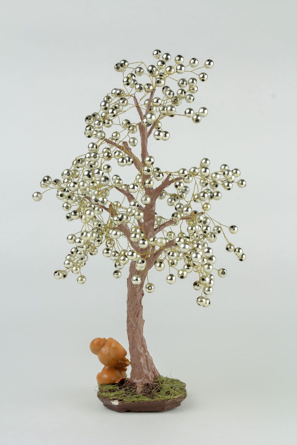 Árvore de miçangas feita à mão  foto 3