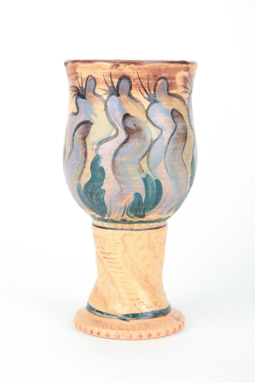Goblet with designer drawing photo 5
