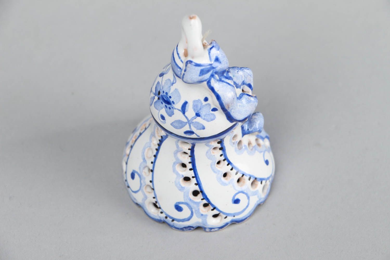 Ceramic handmade bell photo 2
