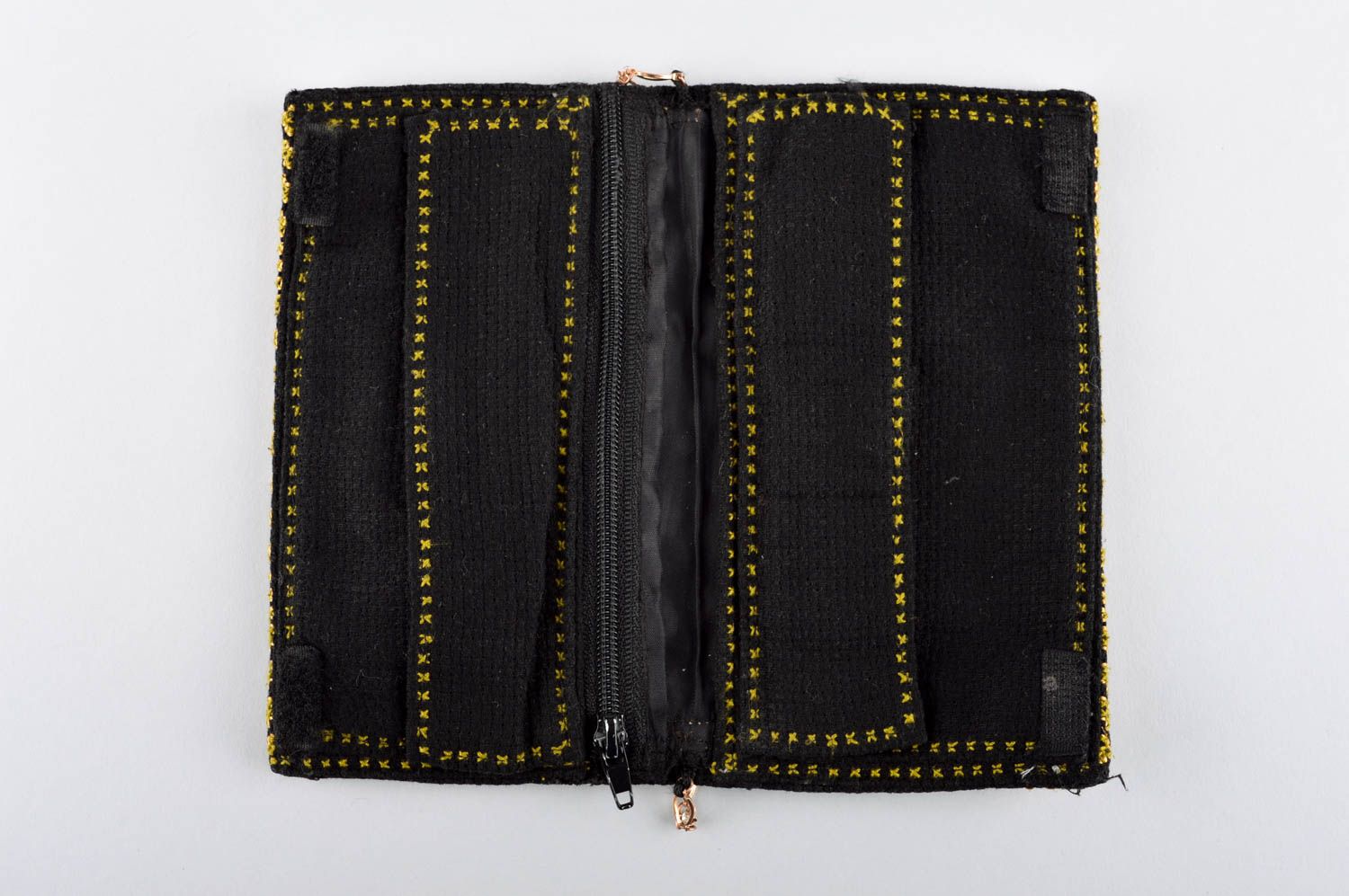 Bolso de tela bordado hecho a mano regalos personalizado accesorio de moda foto 3