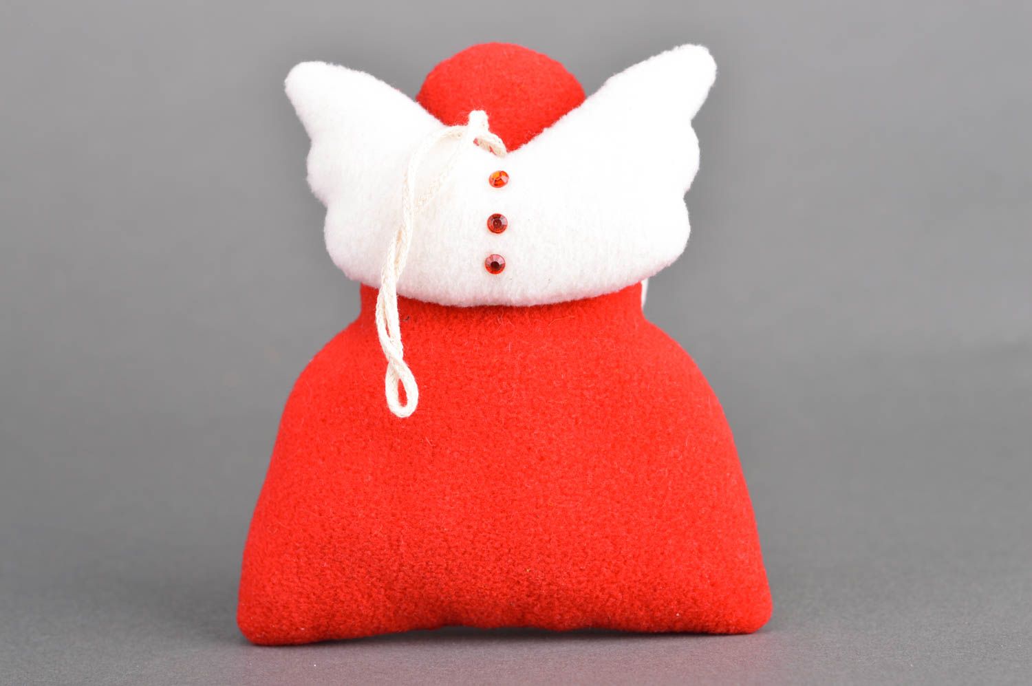 Handmade Deko Hänger Puppe Engel Deko Geschenk aus Stoff weich süß einzigartig  foto 5