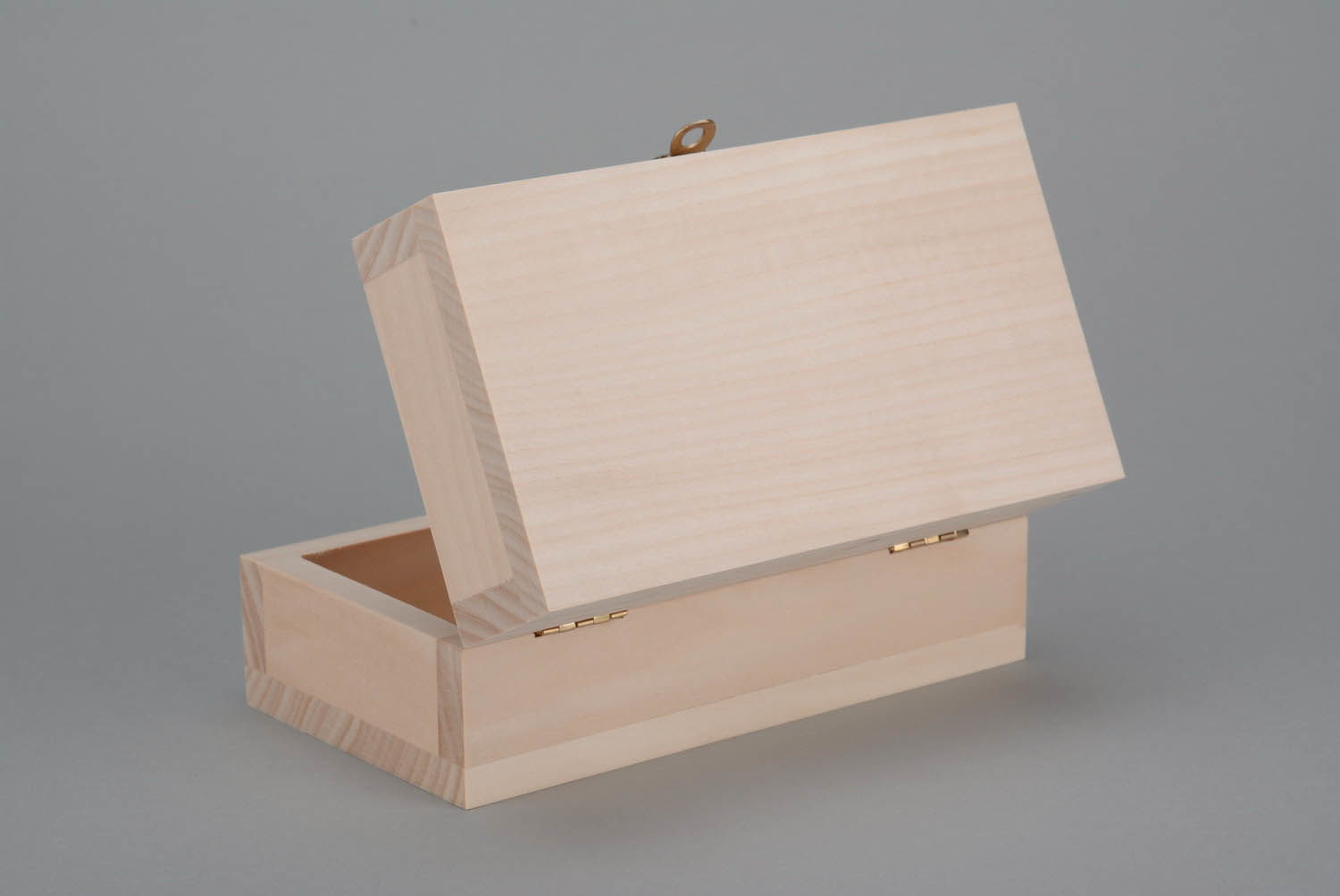 Wooden blank box for cigars photo 3