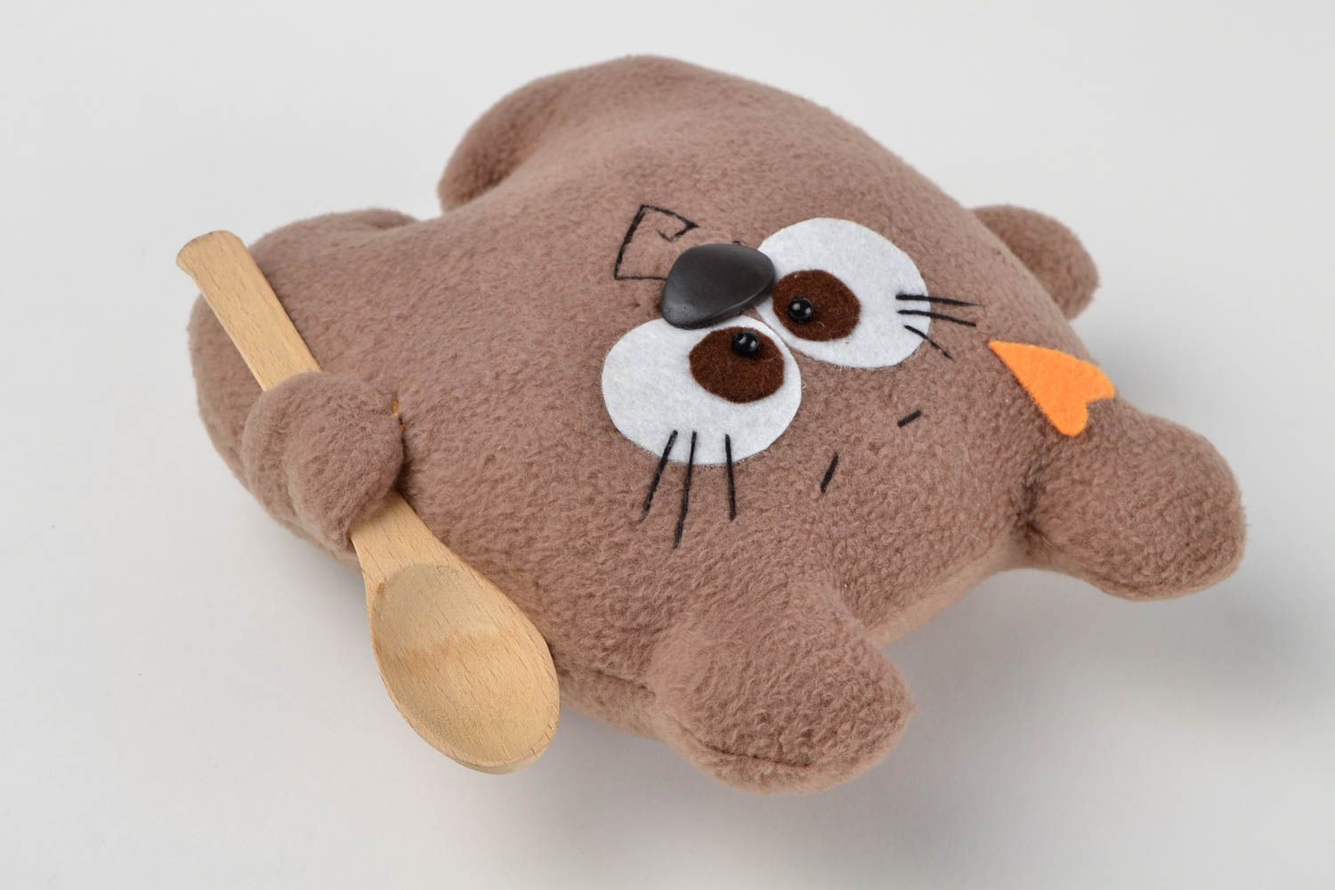 Handmade stylish soft toy textile designer toys unusual presents for kids photo 3
