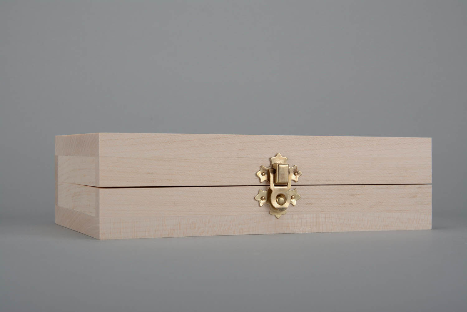 Boîte à bijoux en bois brut décorer photo 2