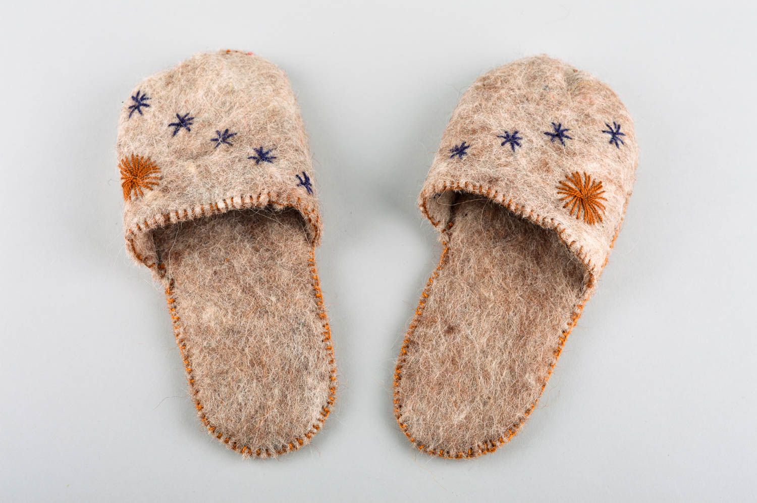 Handmade lovely slippers designer woolen accessories cute warm present photo 8