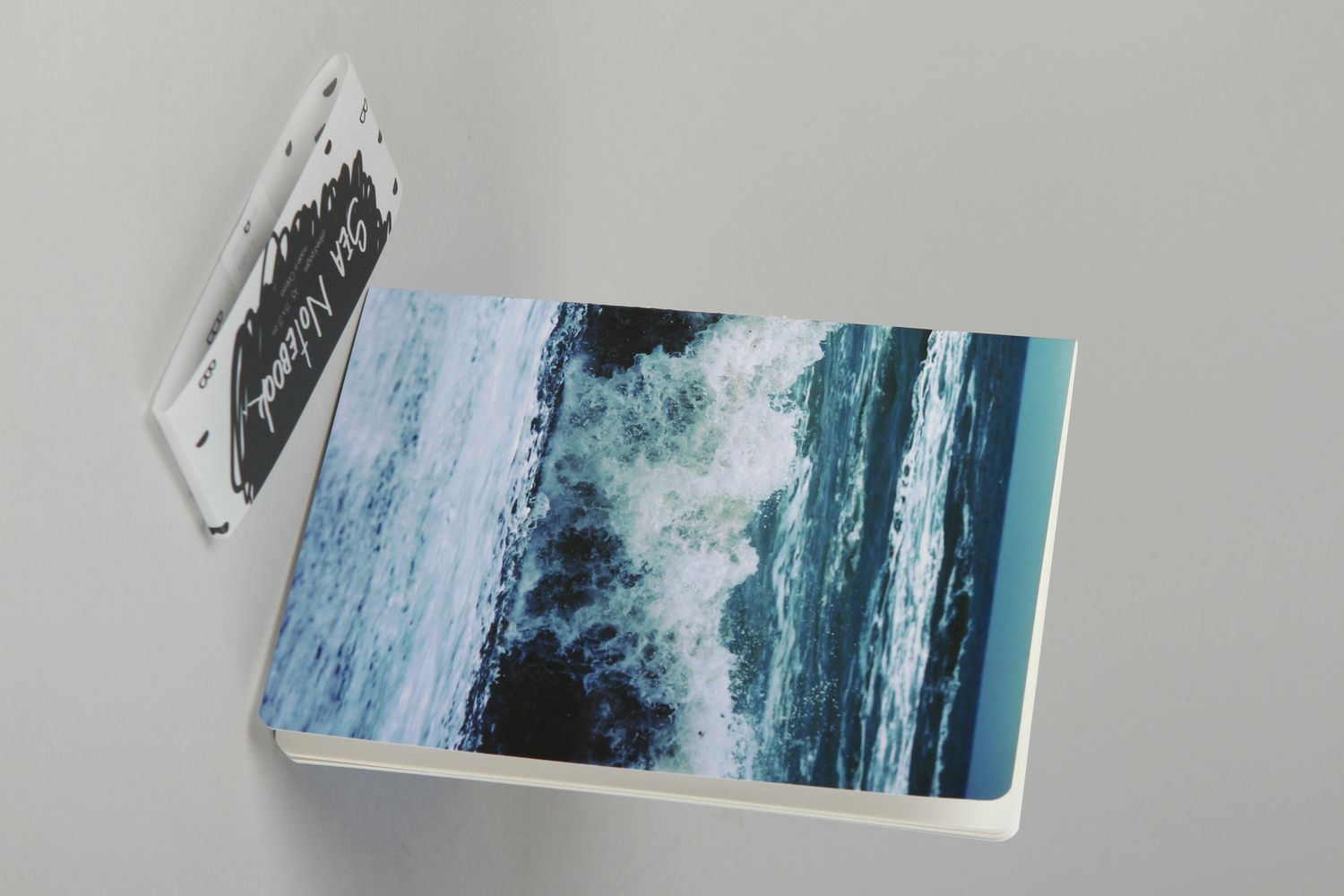 Записная книжка морской блокнот ручной работы скетчбук-блокнот красивый фото 2