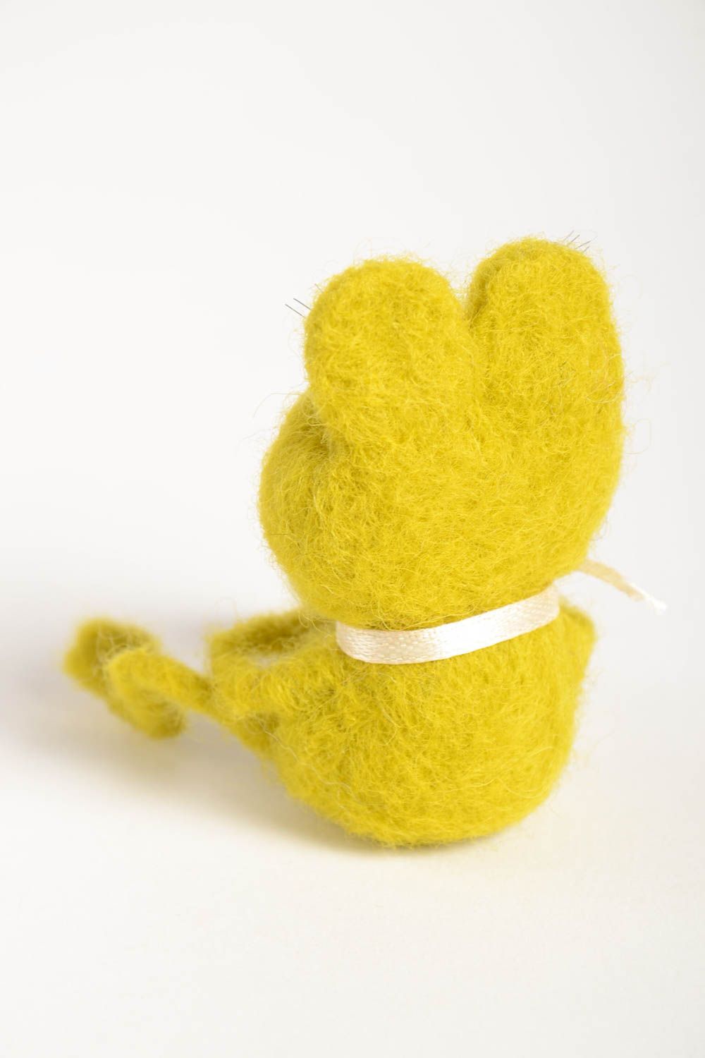 Handmade soft toy animal toy wool felting nursery decor gifts for kids photo 3