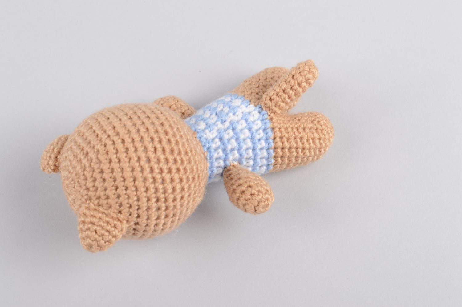 Stylish handmade crochet toy unusual soft toy best toys for kids small gifts photo 3