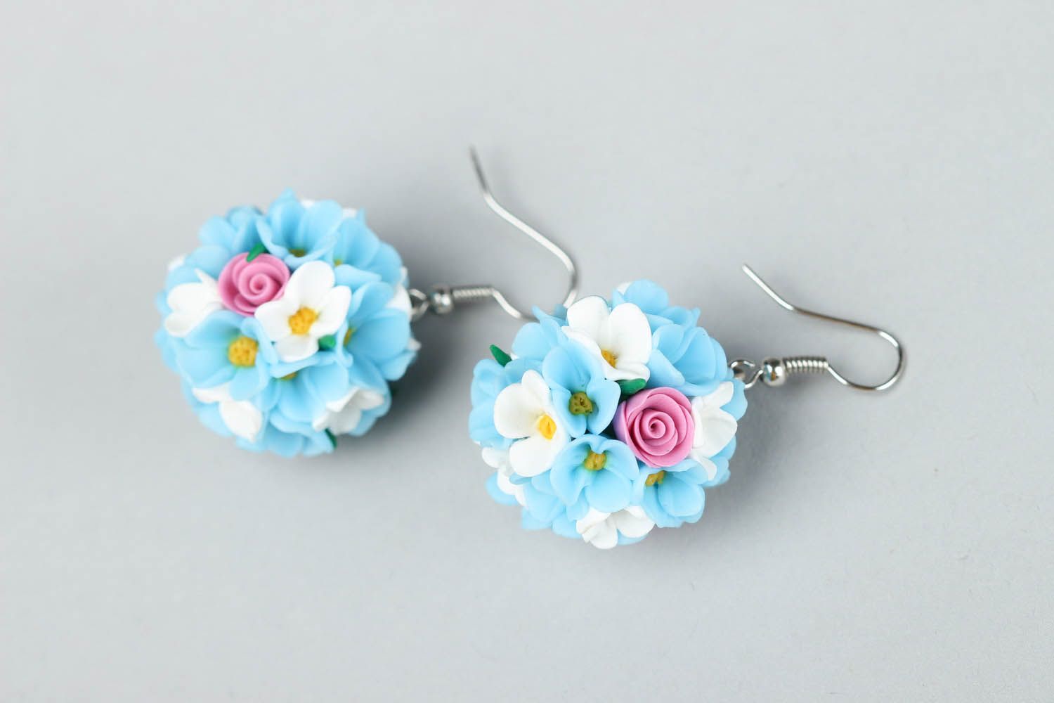 Earrings Made of Polymer Clay photo 2