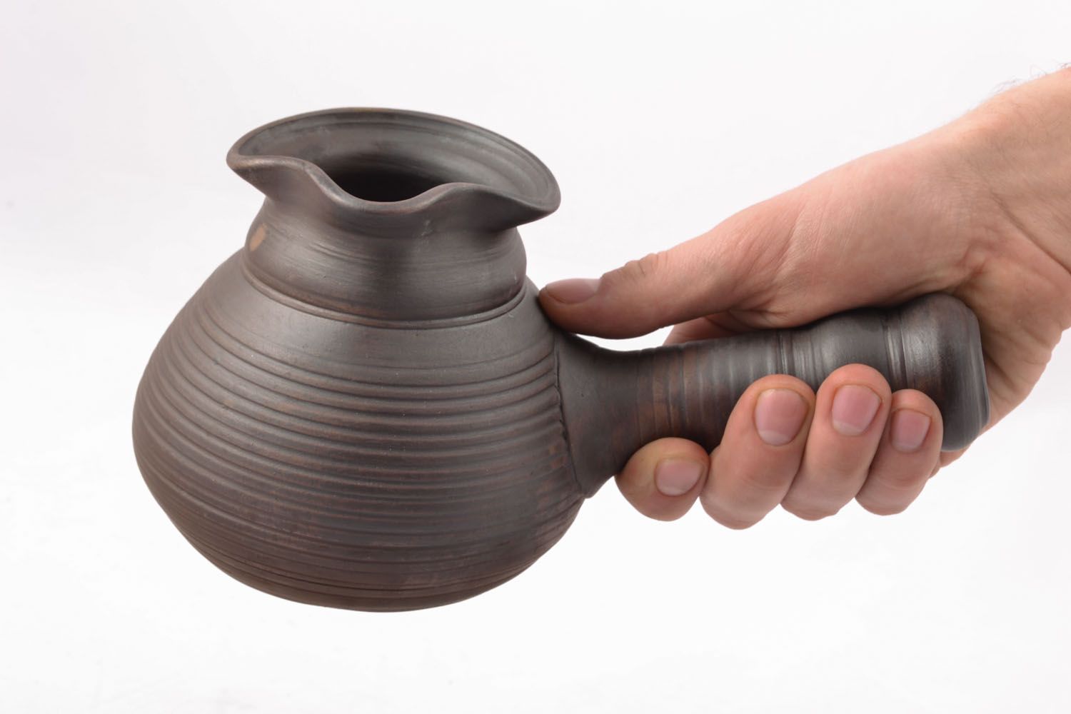 Cezve de cerámica para café foto 4