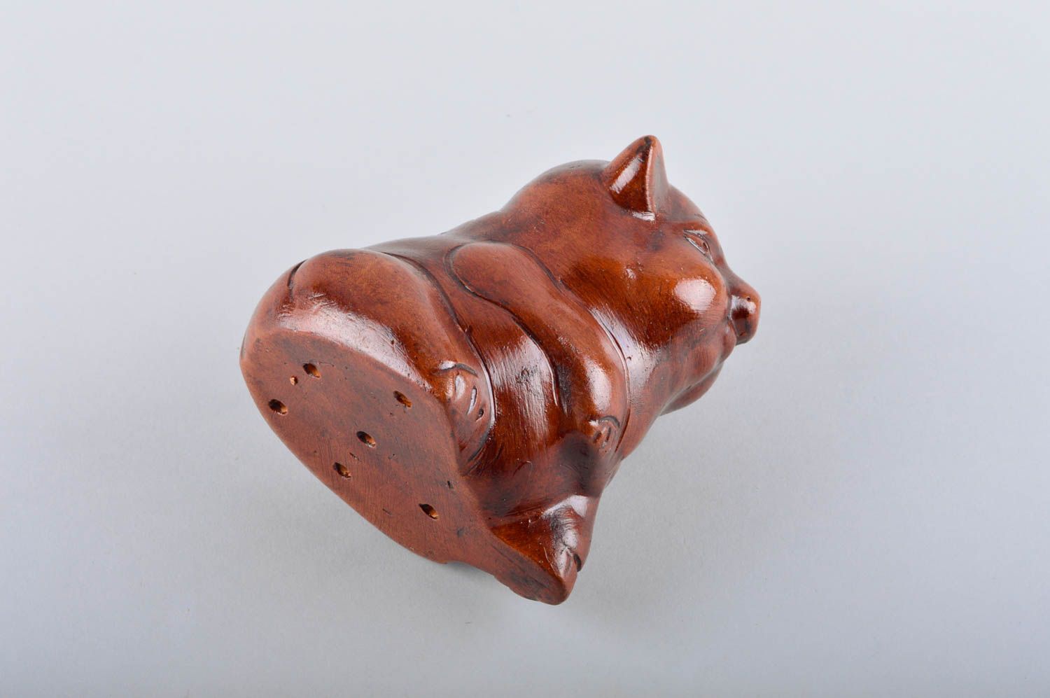 Hucha de cerámica artesanal elemento decorativo regalo original Cerdito foto 5