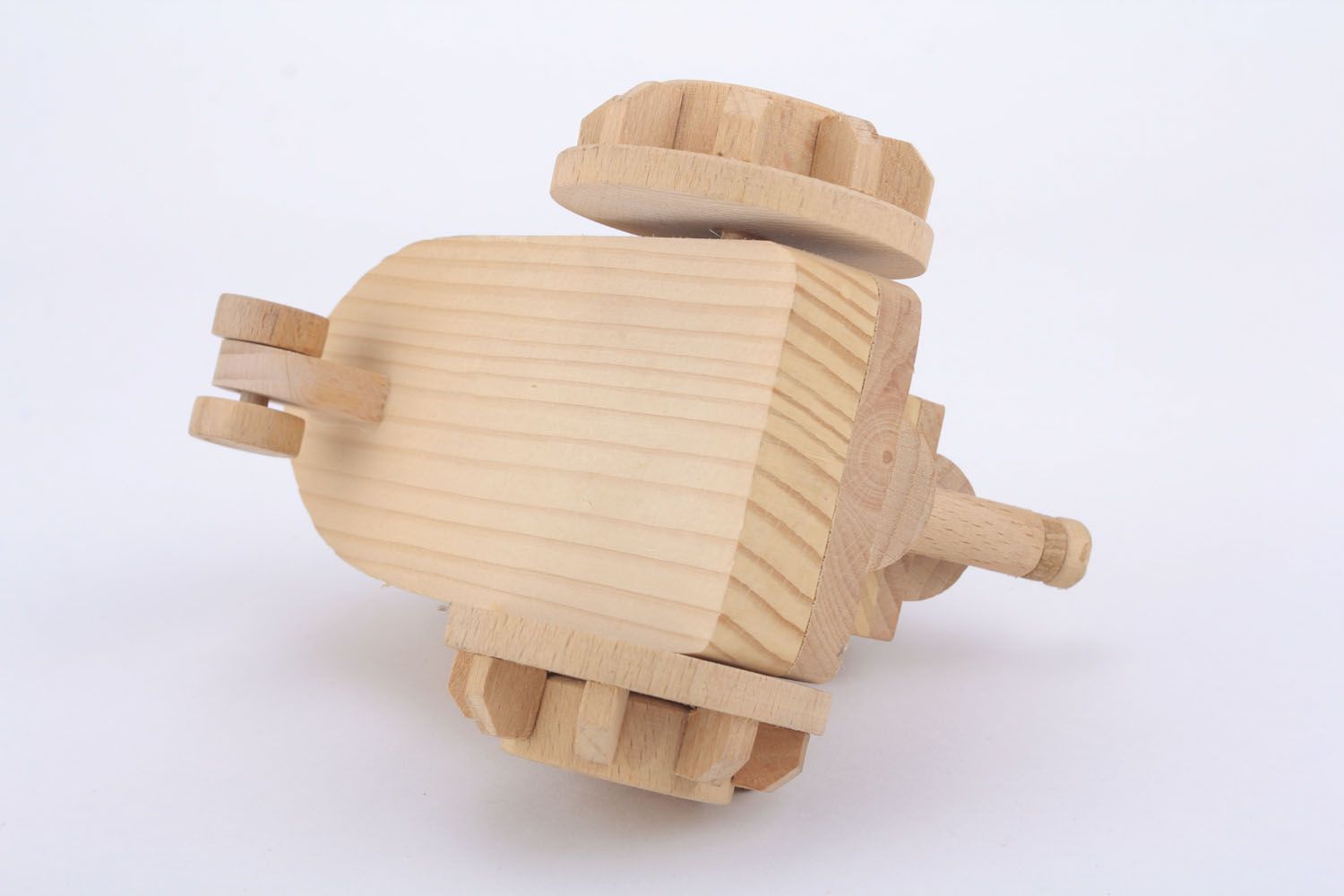 Wooden toy Boat photo 2
