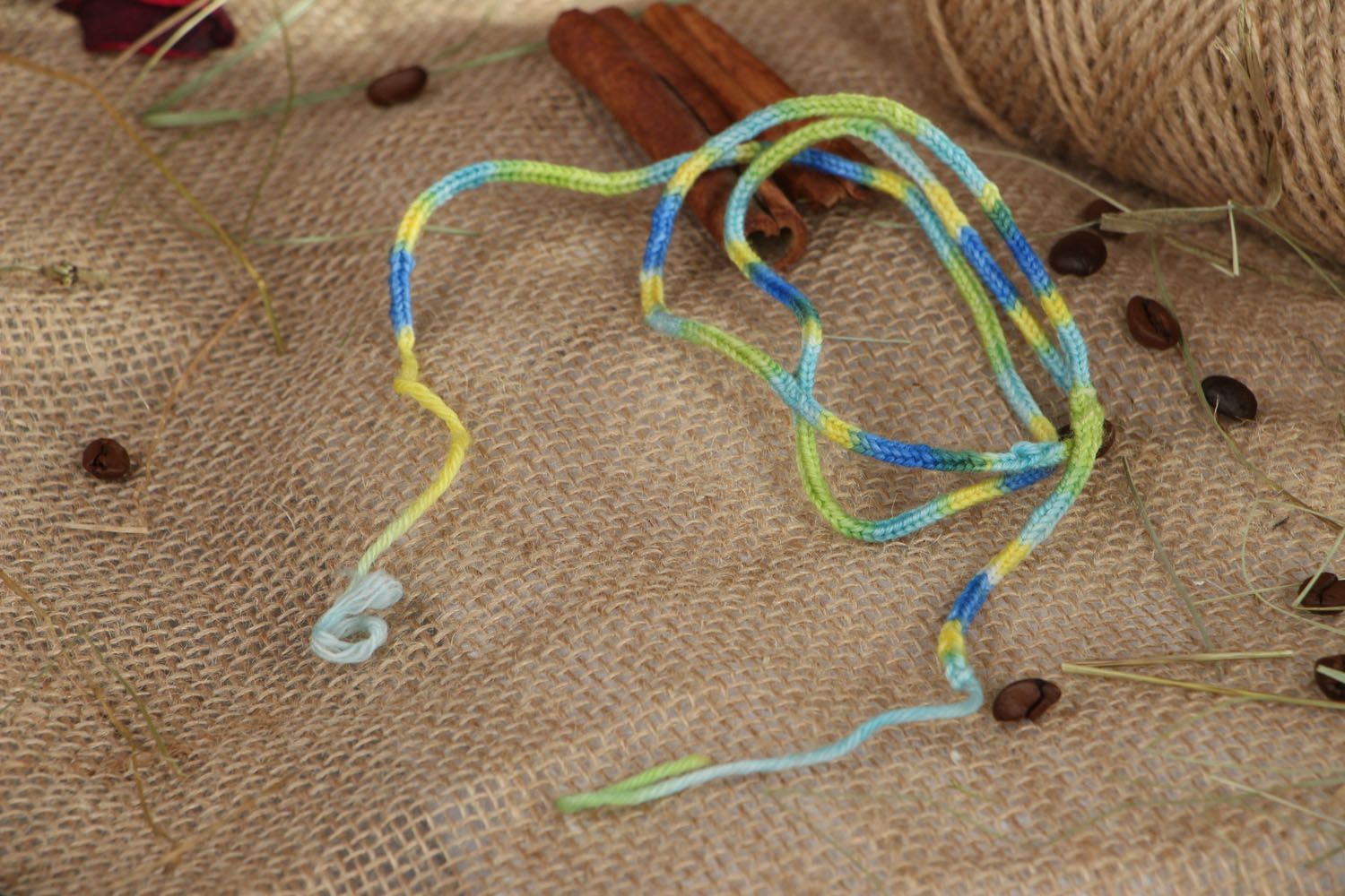 Woolen cord photo 5