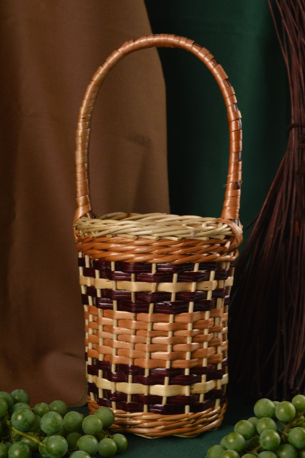 Beautiful handmade woven cachepot stylish cache pot cool bedrooms gift ideas photo 1