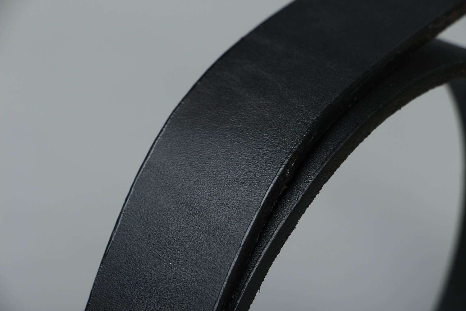 Genuine leather belt photo 2