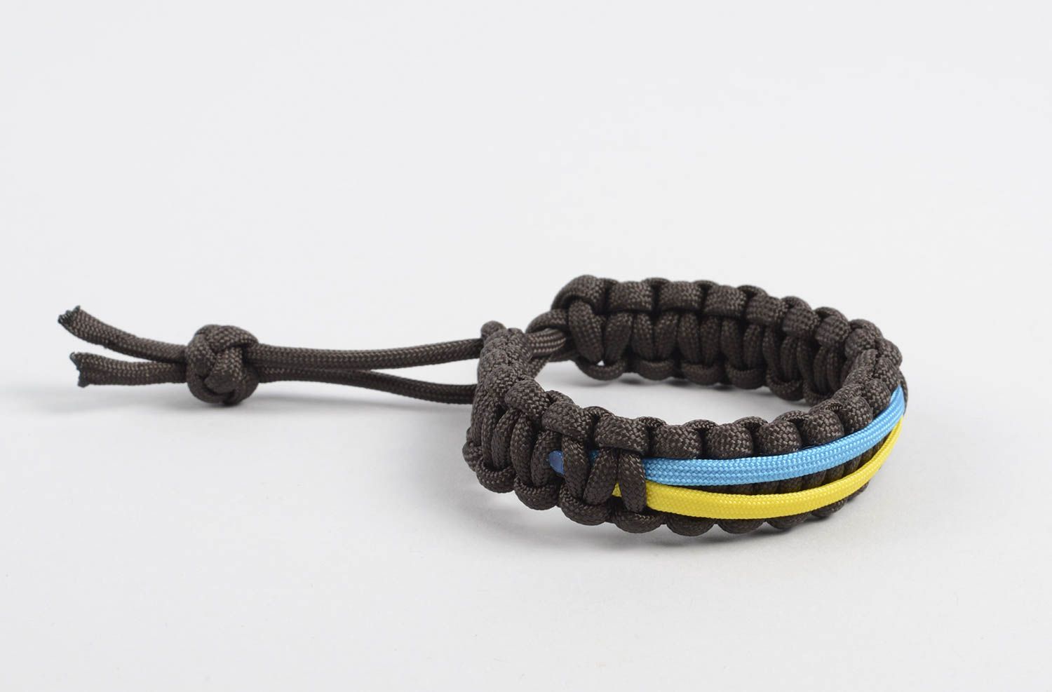 Stylish handmade textile bracelet paracord bracelet cool jewelry designs photo 2