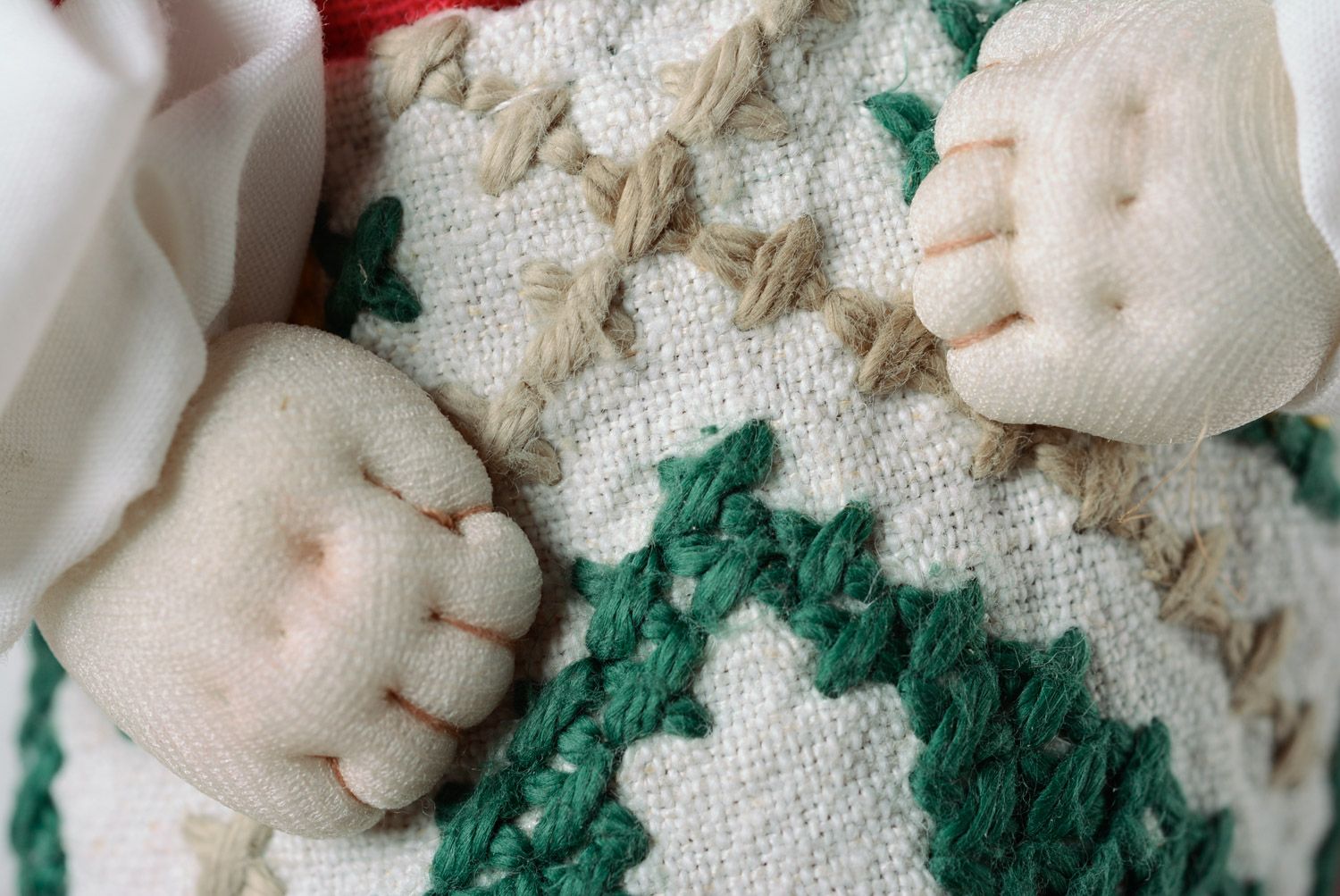 Muñeca de trapo artesanal talismán para casa en estilo étnico juguete  foto 3