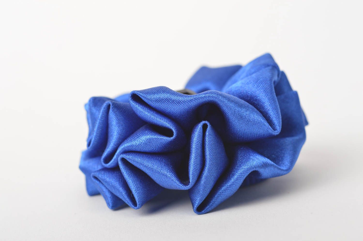 Handmade scrunchy designer scrunchy unusual accessory flower scrunchy gift ideas photo 5