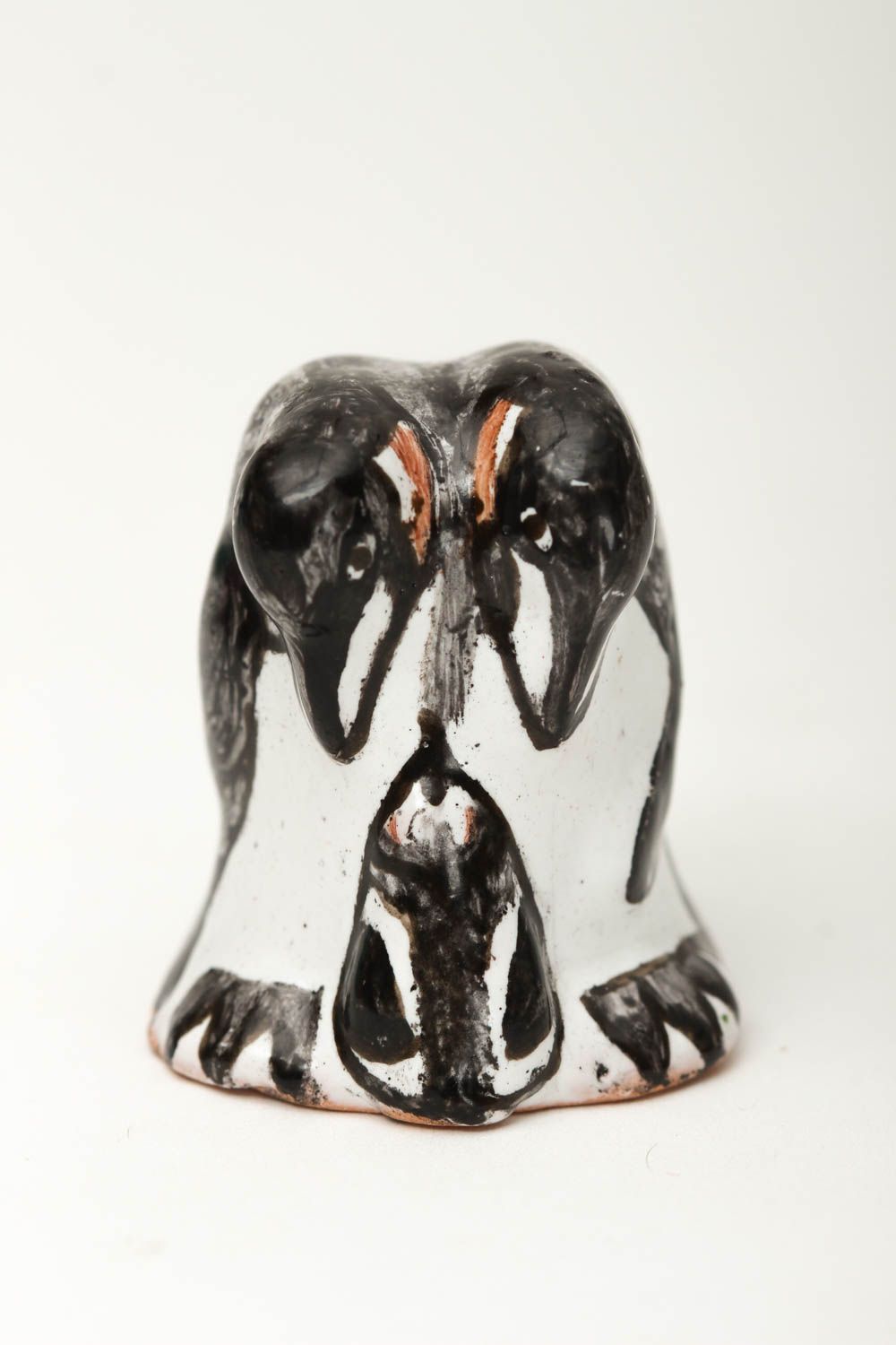 Коллекционная фигурка хэнд мэйд маленькая фигурка пингвинов наперсток для шитья фото 4