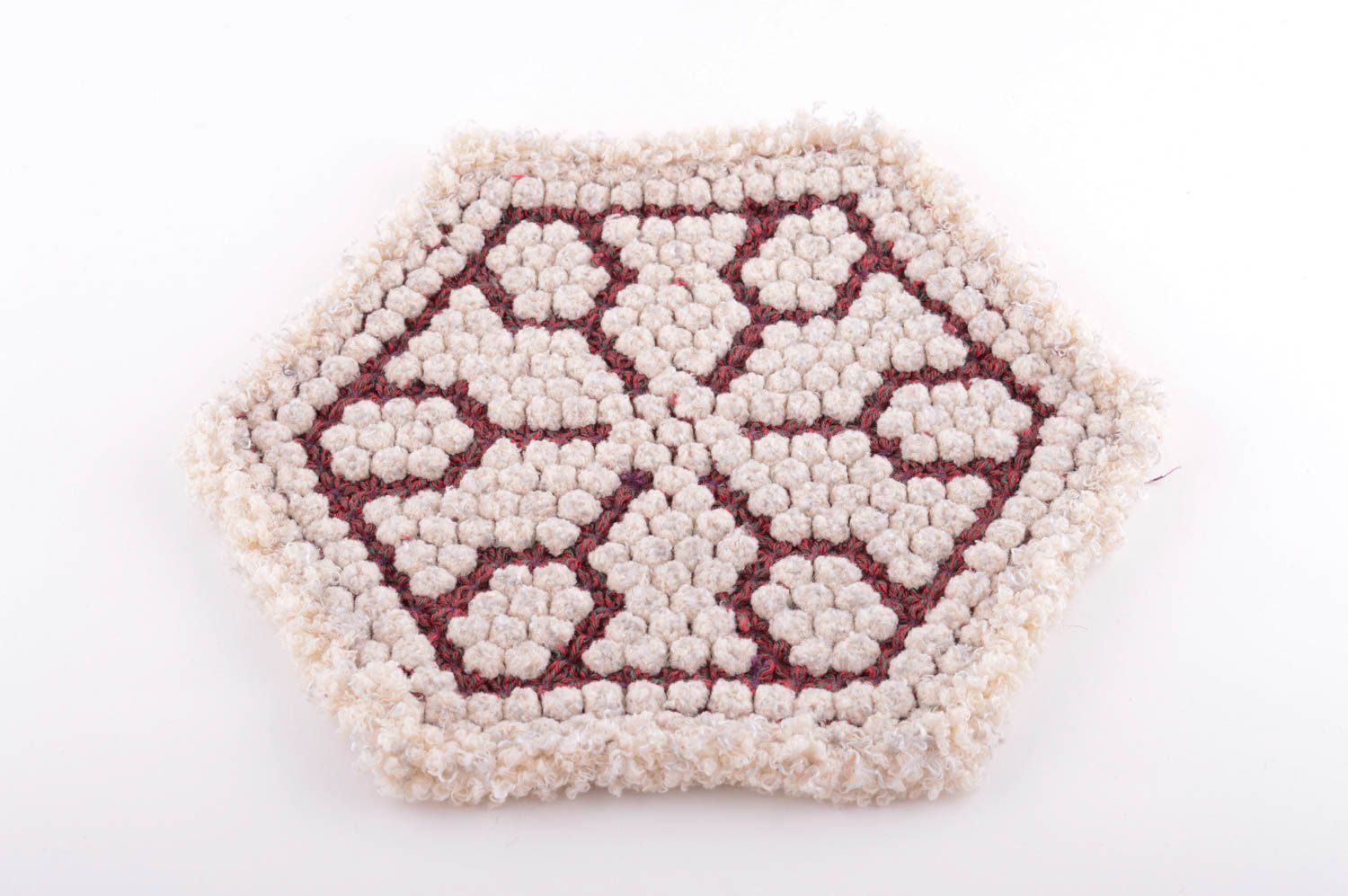 Beautiful handmade table napkin woven textile napkin decorative use only photo 1