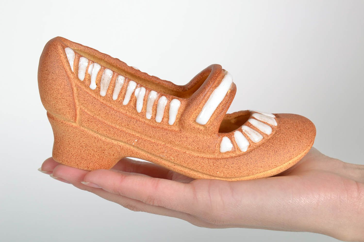 Keramischer Schuh für Kleinigkeiten foto 2