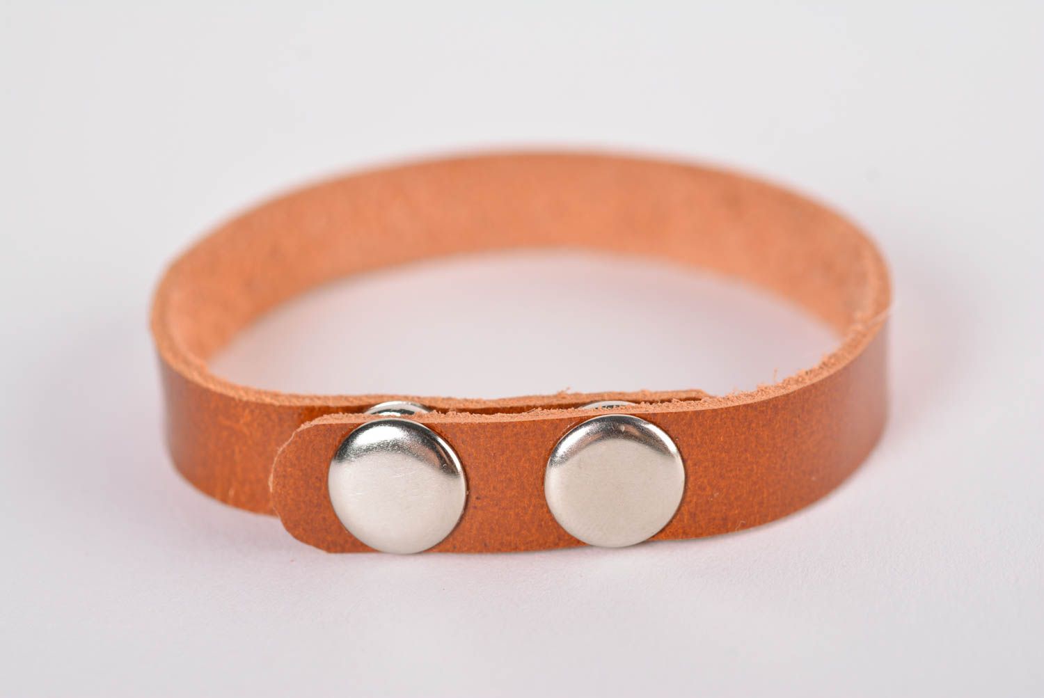 Womens handmade leather bracelet wrist bracelet designs artisan jewelry photo 3