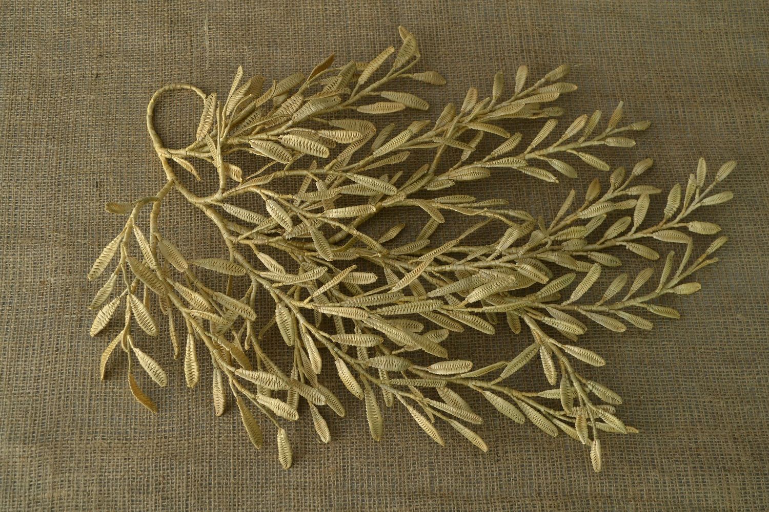 Straw Amulet Willow Branch photo 2