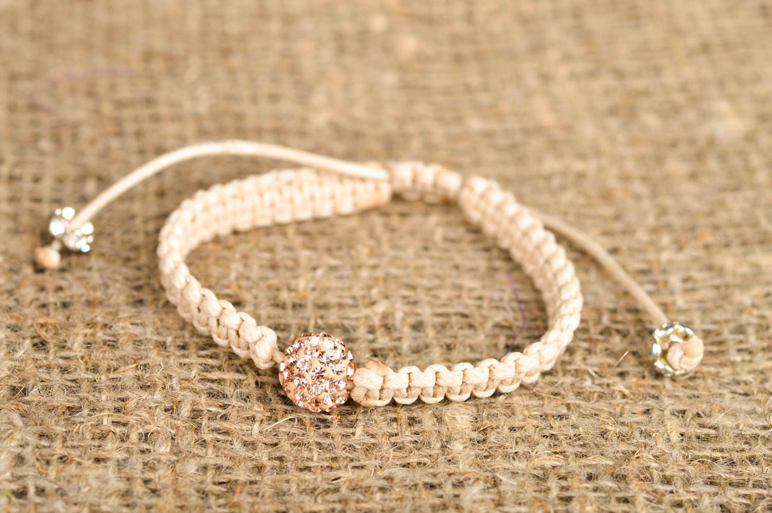 Wrist bracelet handmade string bracelet friendship bracelet gifts for women photo 1
