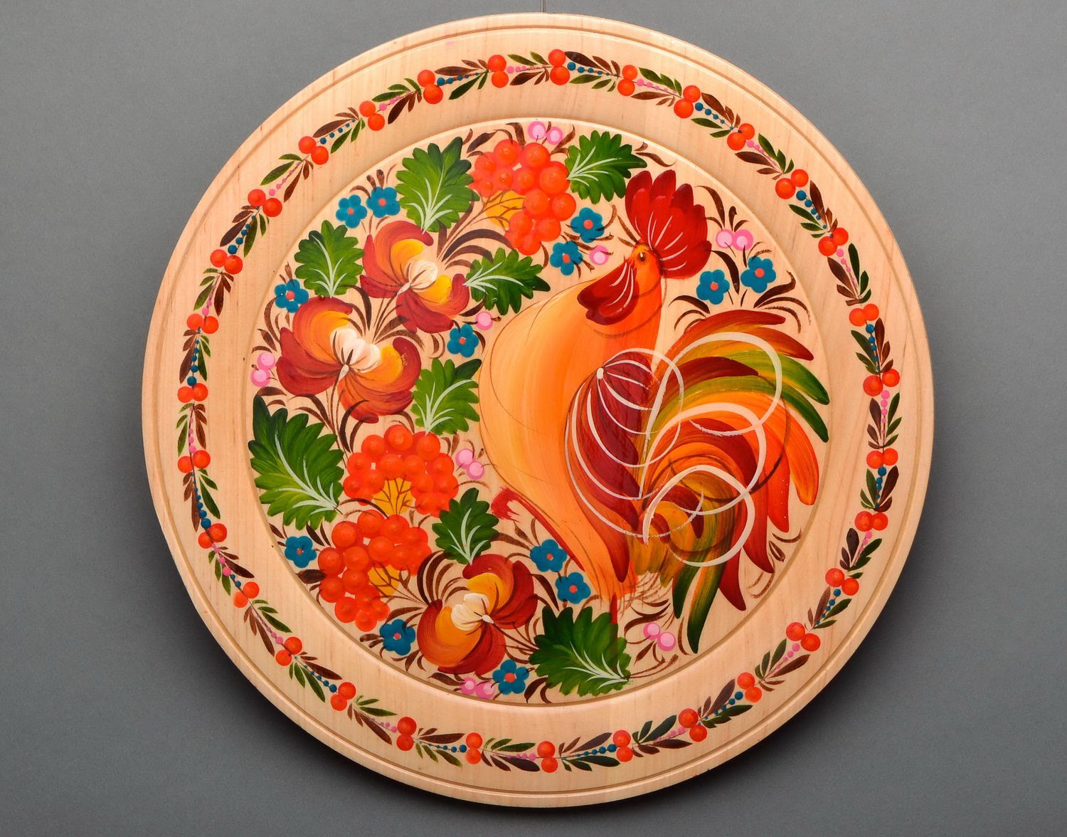Decorative plate, handiwork photo 5