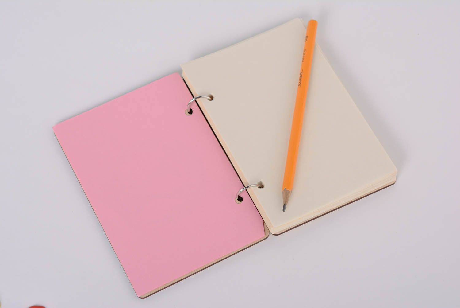 Handmade notepad Flamingo photo 3