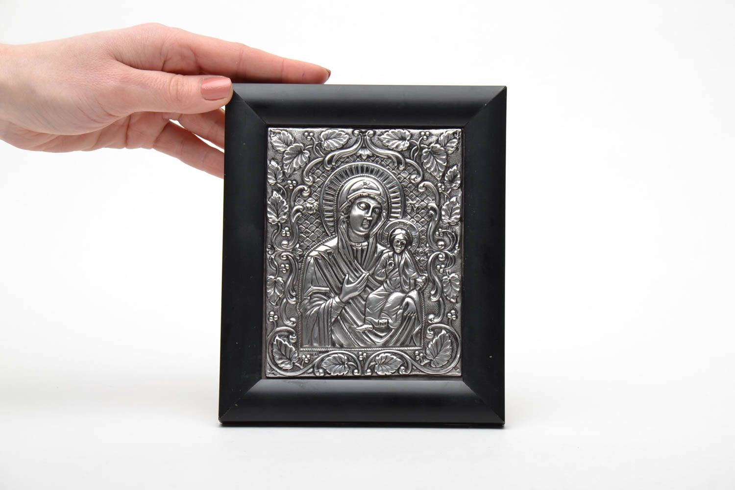 Православная икона Богородицы с младенцем  фото 5