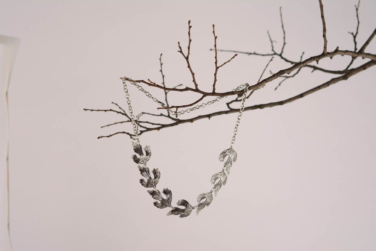 Metal necklace Lovage photo 1