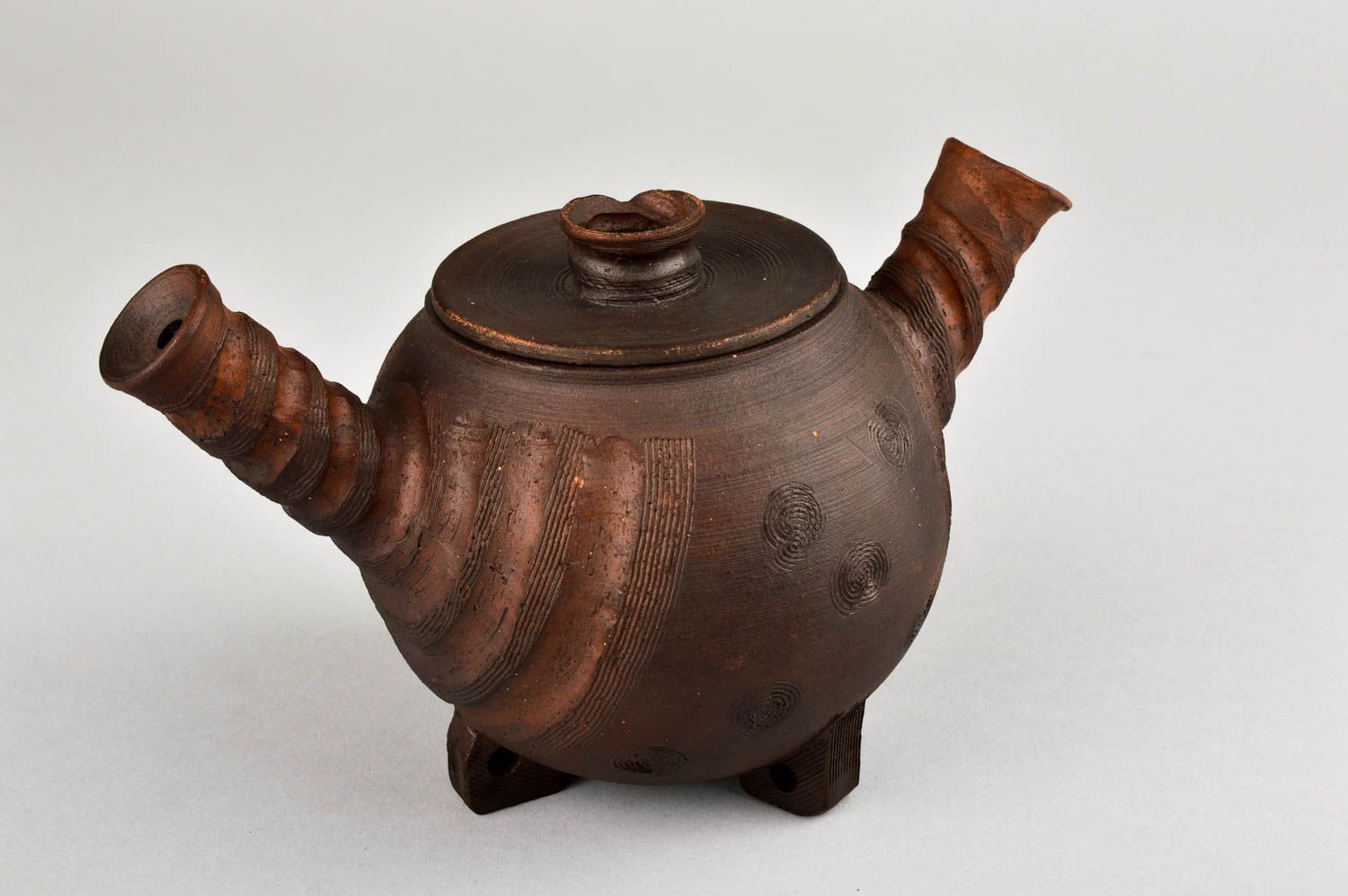 Keramik Geschirr handmade große Ton Tasse Öko Küchen Geschirr Ton Teekanne foto 2