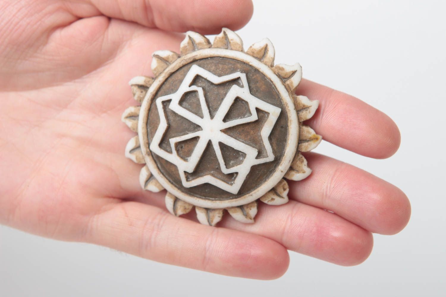 Handmade Magnet für Kühlschrank Schutz Amulett Geschenk Idee Molvinets  foto 5