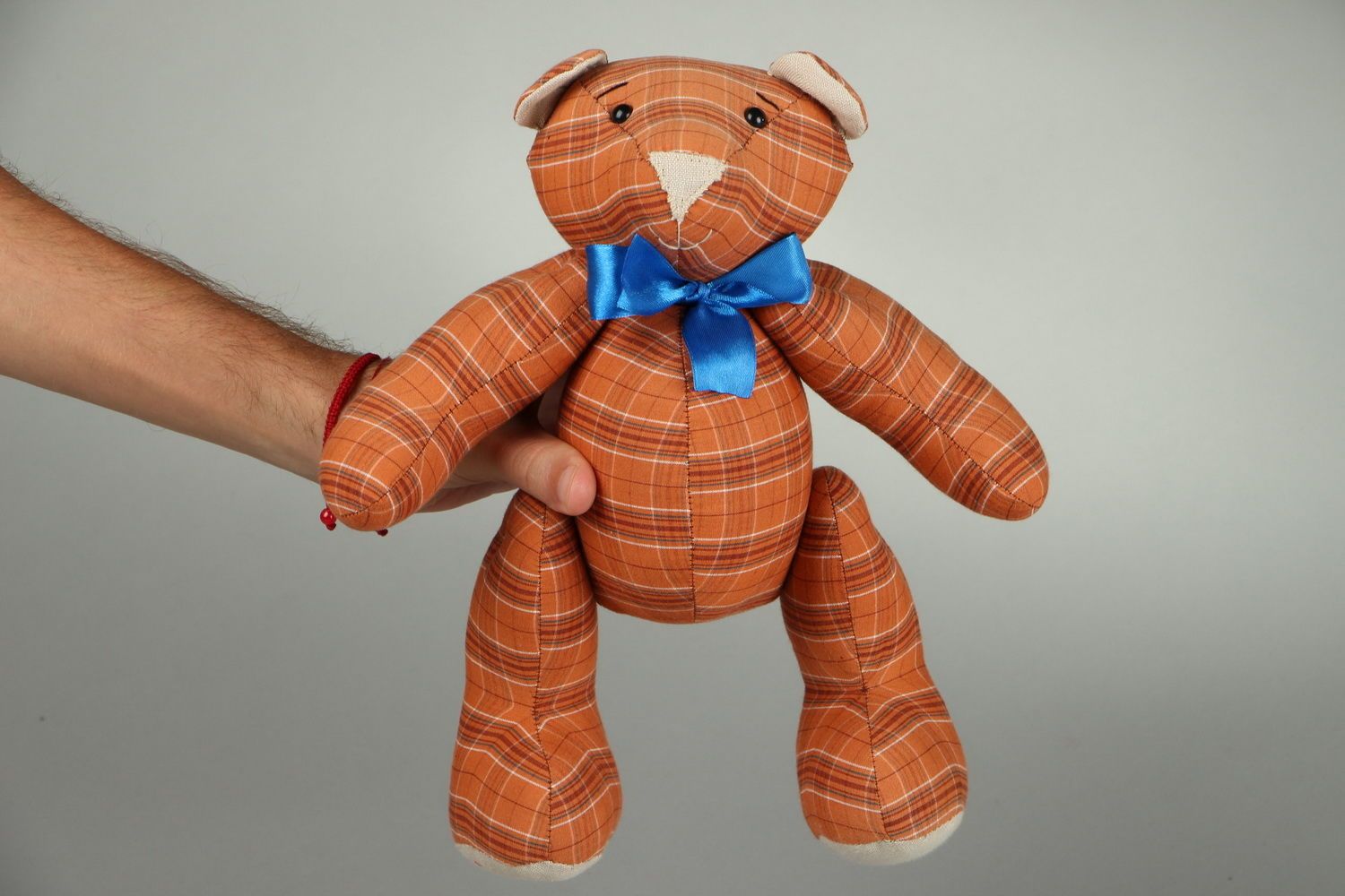 Soft toy Bear with bow photo 4