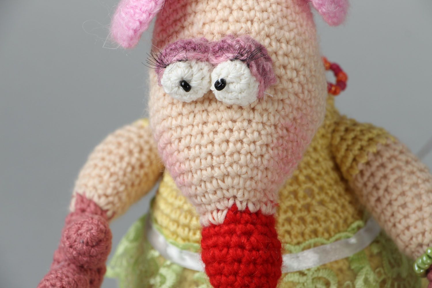 Handmade crocheted toy  photo 3