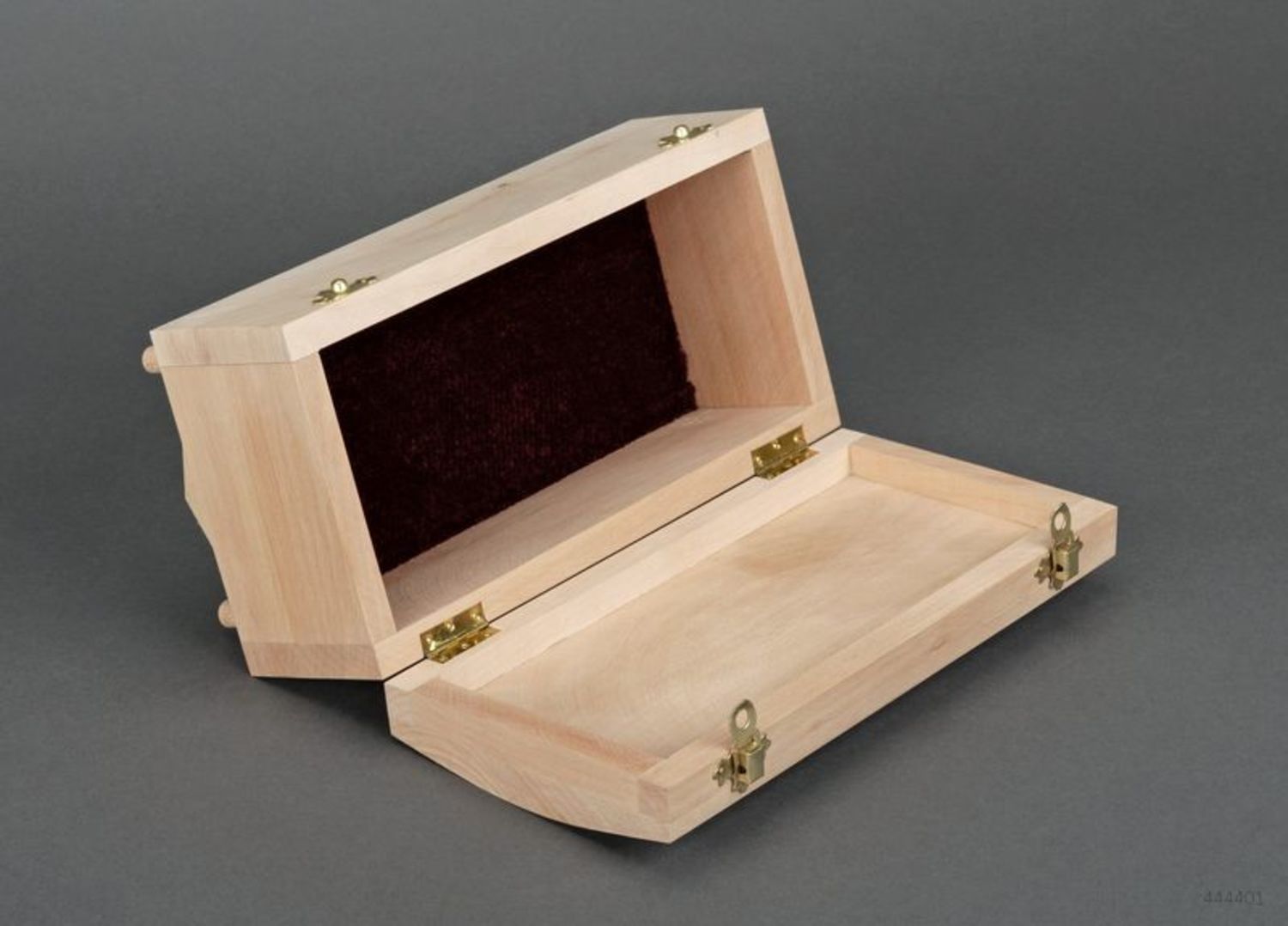 A caixa de madeira semi-acabada para decoupage foto 4