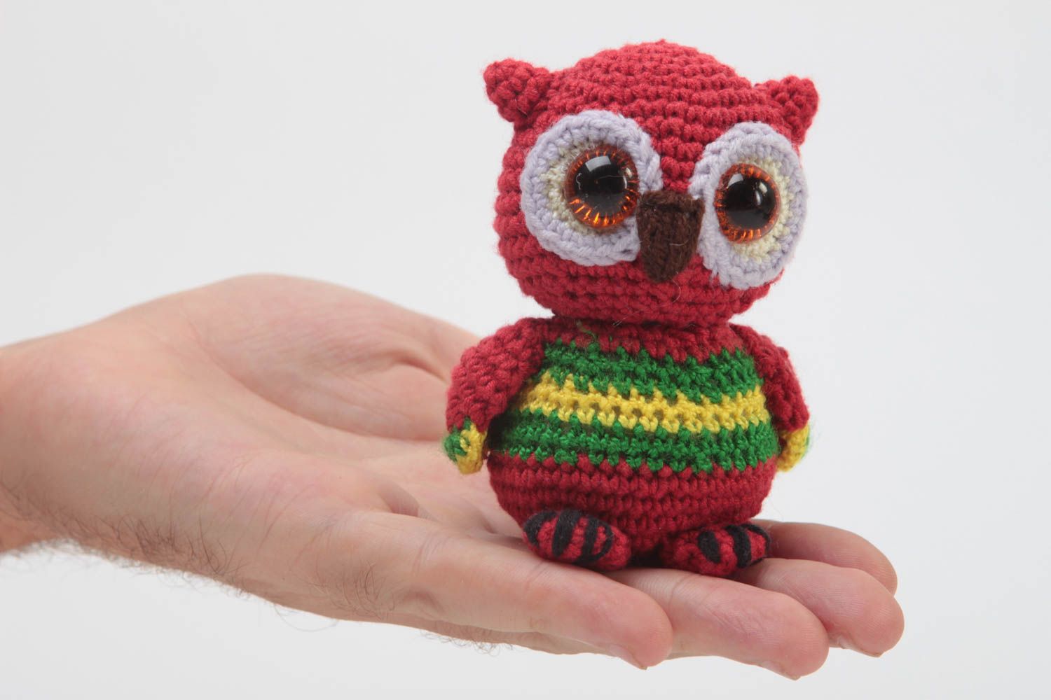 Beautiful handmade crochet toy stuffed soft toy nursery design gifts for kids photo 5
