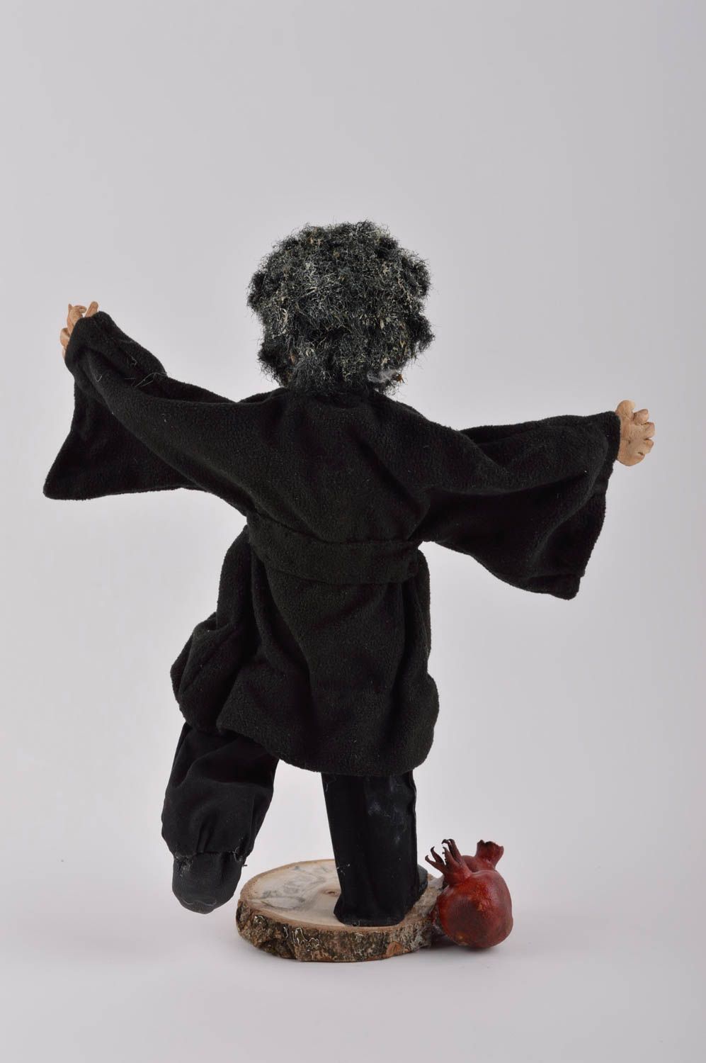 Künstlerische handgemachte Designer Puppe Keramik Figur Deko Puppe Keramik Puppe foto 4