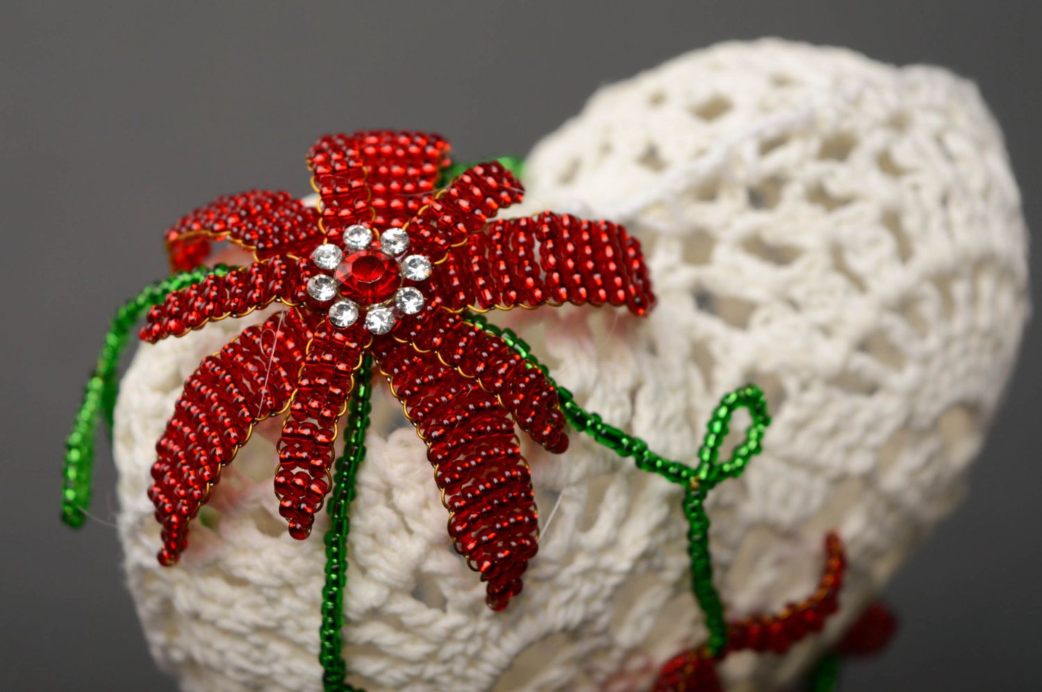 Crochet decorative air balloon photo 3