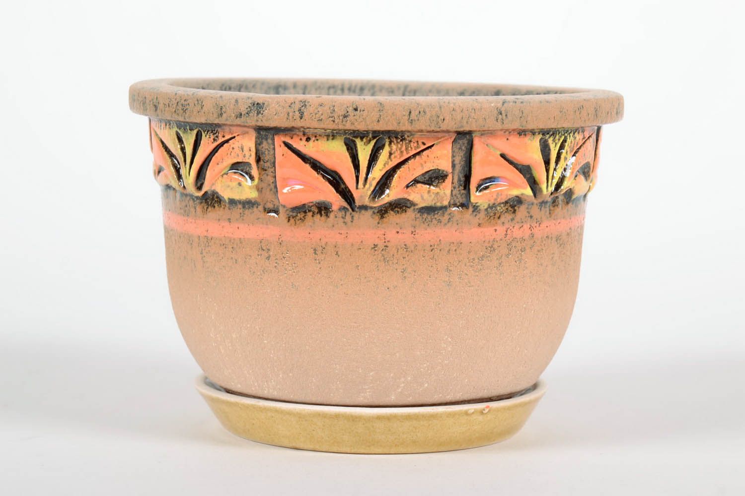 Ceramic flowerpot Virginia photo 2