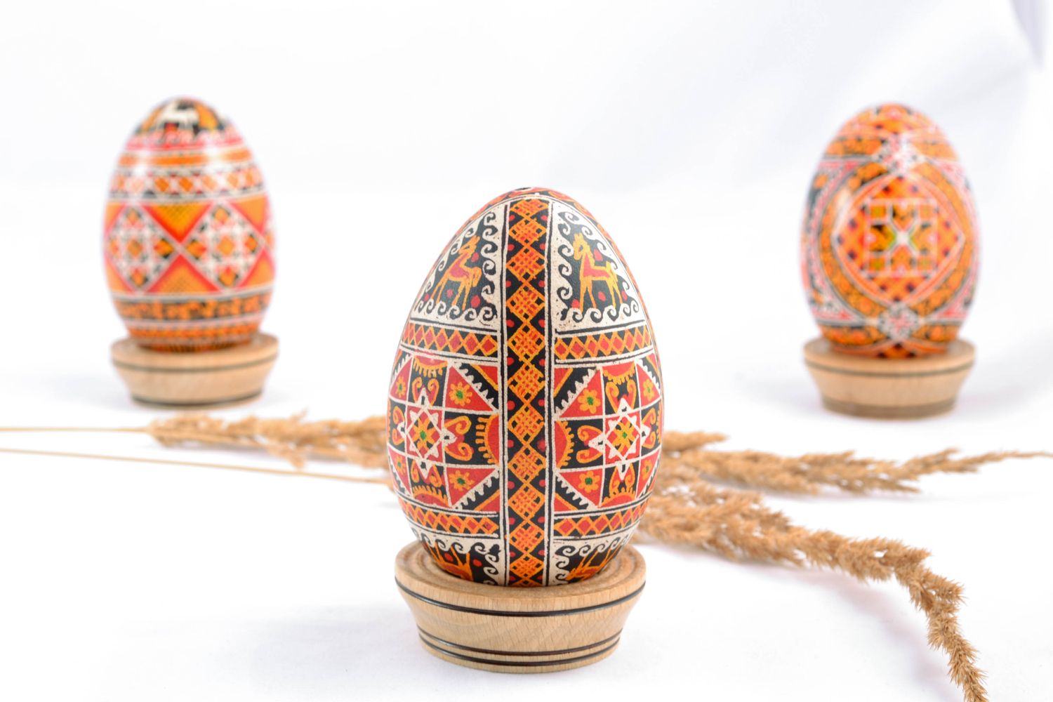 Handmade decorative egg photo 1